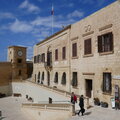 Pjazza Katidral in der Zitadelle von Rabat (Victoria), Insel Gozo