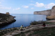 Xlendi Bay auf der Insel Gozo