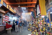 Souk in Fès El Bali, Marokko