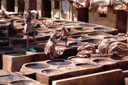 Gerberviertel in Fès El Bali, Marokko