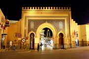 Bab Boujeloud in Fès El Bali, Marokko