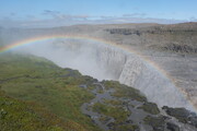 Dettifoss mit Regenbogen, Island