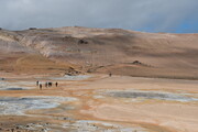 Geothermalfeld Námaskarð (auch "Hverarönd" oder "Hverir"), Island