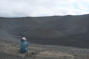 Krater des Vulkans Hverfjall, Island