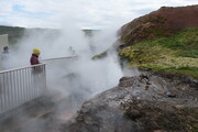 Thermalquelle Deildartunguhver, Island